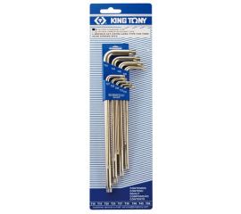 KLUCZE TORX 9CZ T10-T50 KING